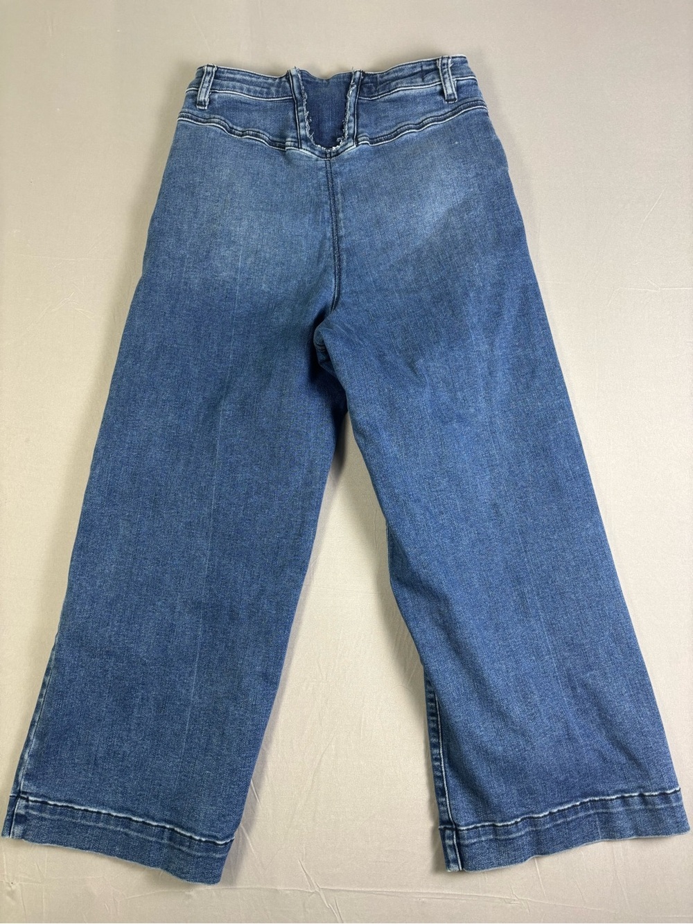 We The Free Free People Cropped Wide Leg Jeans Size 29 - Picture 4 of 9